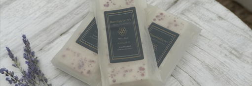 Elevate your sensory experience with our exquisite Bumbleberry Inspired Wax Melt Snap Bars